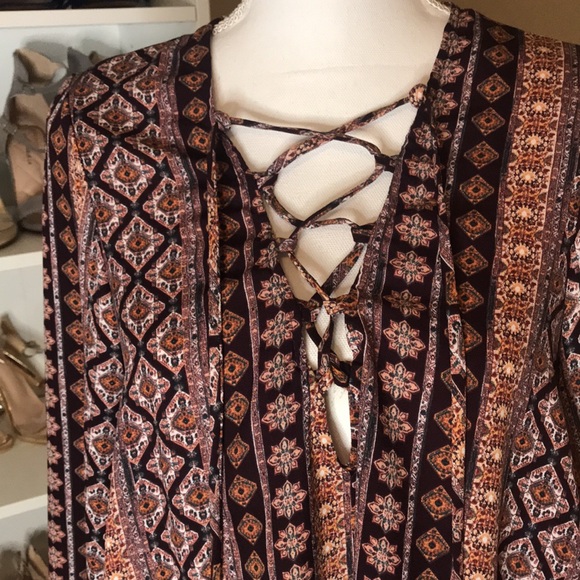 Show me your mumu lighting bird tunic size xs - Picture 2 of 8